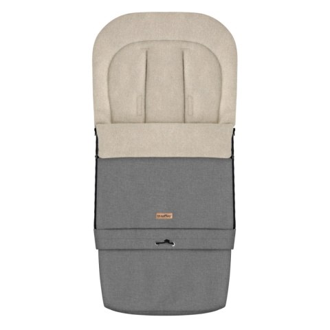 Śpiworek niemowlęcy wełniany regulowany 0-36m Zaffiro SleepGrow Scandi jasny szary