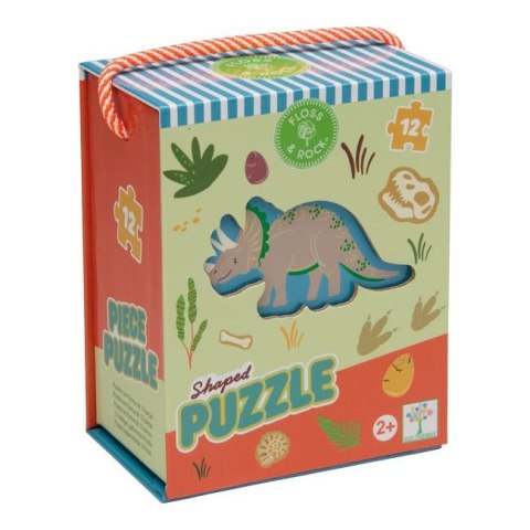 Floss & Rock Puzzle 12 elementów - Dinozaury