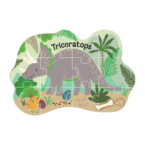 Floss & Rock Puzzle 12 elementów - Dinozaury