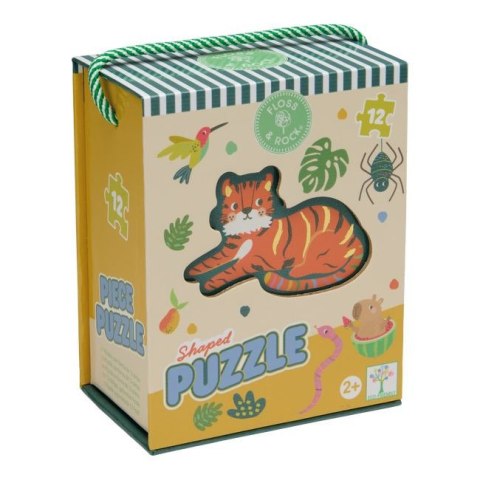Puzzle 12 elementów - Dżungla Floss & Rock