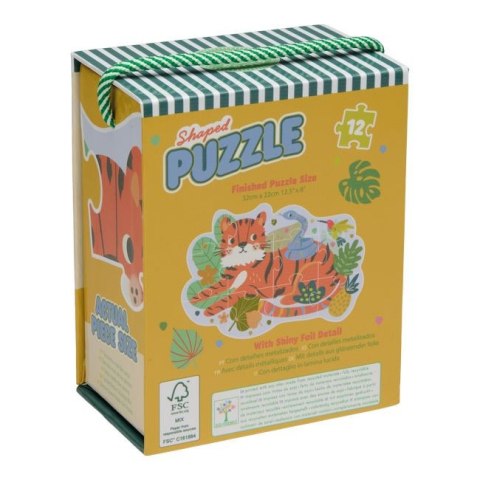 Puzzle 12 elementów - Dżungla Floss & Rock