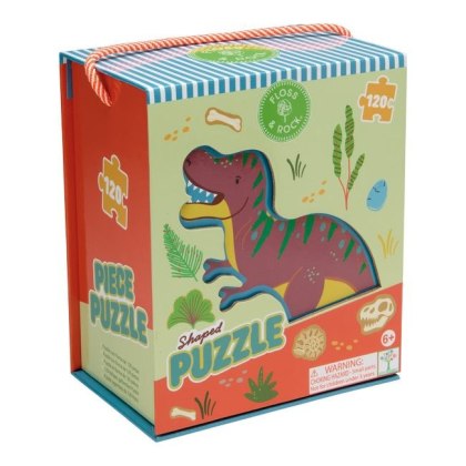 Puzzle 120 elementów - Dinozaury Floss & Rock