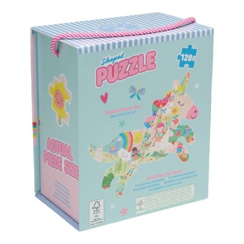 Puzzle 120 elementów - Tęczowe Wróżki Floss & Rock
