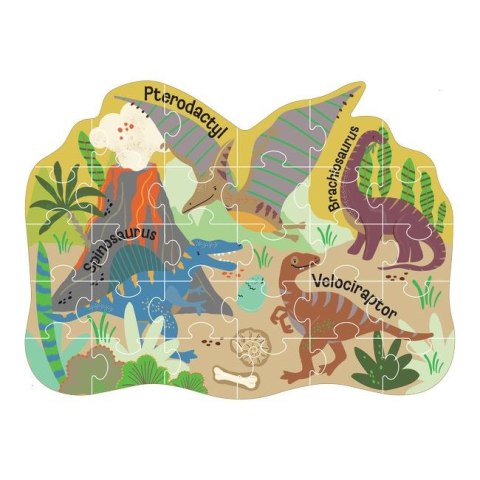 Floss & Rock Puzzle 30 elementów - Dinozaury