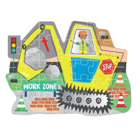 Floss & Rock Puzzle 30 elementów - Na budowie