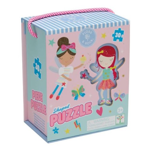 Floss & Rock Puzzle 30 elementów - Tęczowe Wróżki