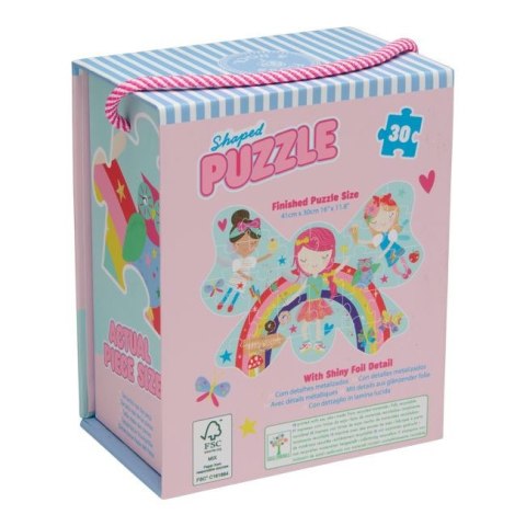 Floss & Rock Puzzle 30 elementów - Tęczowe Wróżki