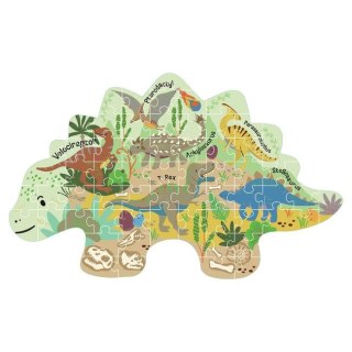 Puzzle 60 elementów - Dinozaury Floss & Rock