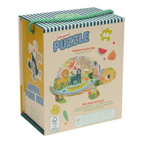 Puzzle 60 elementów - Dżungla Floss & Rock