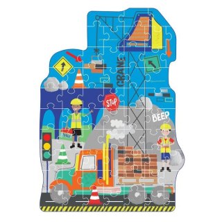 Puzzle 60 elementów - Na Budowie Floss & Rock
