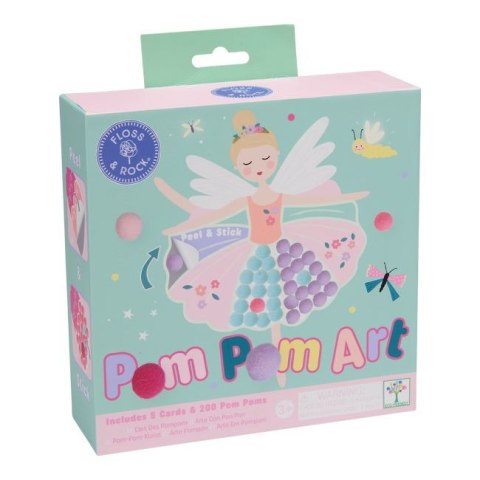 Floss & Rock Zestaw kreatywny Pom Pom Art - Baletnice