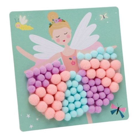 Floss & Rock Zestaw kreatywny Pom Pom Art - Baletnice