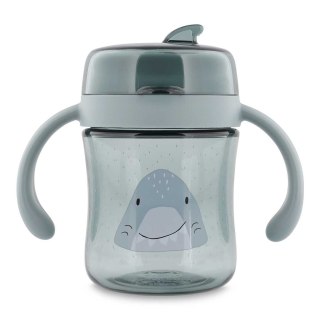 Kubek treningowy niekapek 360° z uchwytami - Rekin Trixie Baby