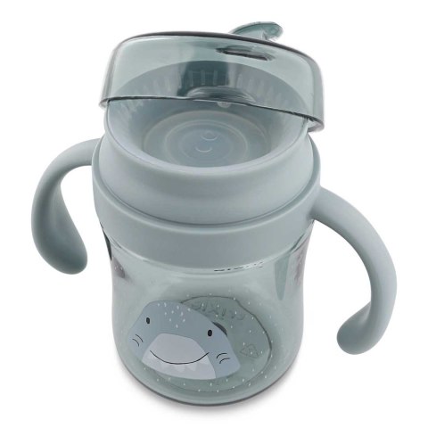 Kubek treningowy niekapek 360° z uchwytami - Rekin Trixie Baby