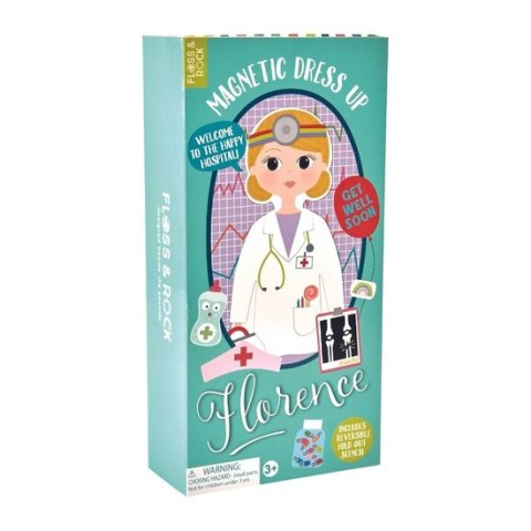 Magnetyczna ubieranka - lalka Florence