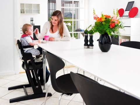 BabyDan - DanTray tacka do krzesełka DanChair, czarna