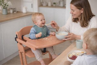 BabyDan - DanTray tacka do krzesełka DanChair, mocca mousse