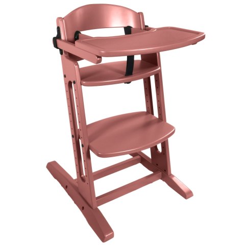 BabyDan - DanTray tacka do krzesełka DanChair, warm rose