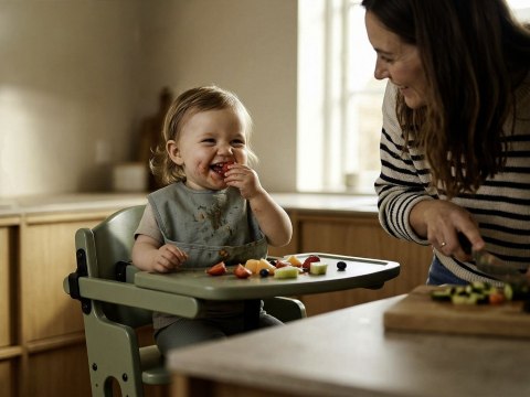 BabyDan - DanTray tacka do krzesełka DanChair, soft green