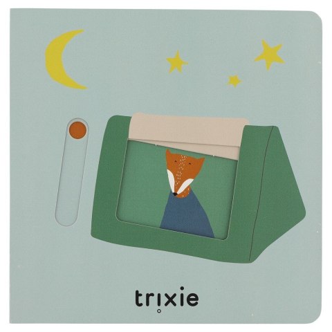 Książeczka z Ruchomymi Elementami Kemping - Trixie Baby