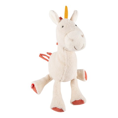 Pierwsza przytulanka naturalna Jednorożec Natural Friends 30cm sigikid