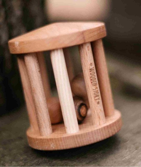 Wooden Story Drewniana Grzechotka Turkawka