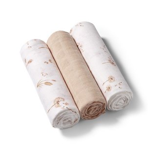 Naturalne pieluszki z włókien bambusa Natural Bamboo beżowy Babyono