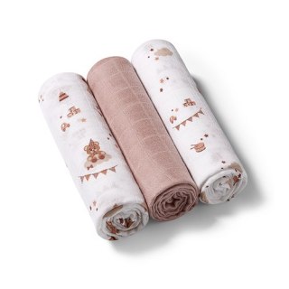 Naturalne pieluszki z włókien bambusa Natural Bamboo brązowy Babyono