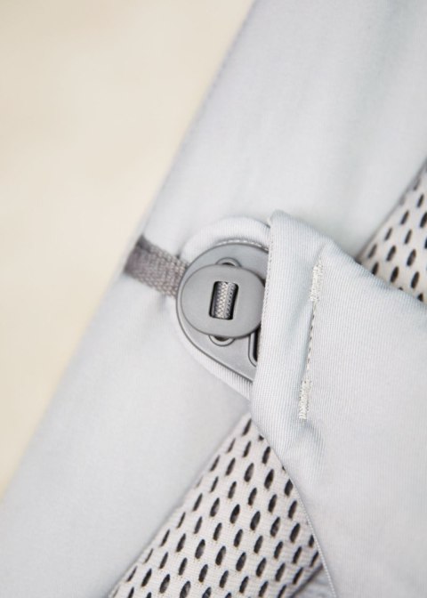 BABYBJORN - leżaczek BALANCE SOFT WOVEN/JERSEY Tri Fabric, jasny szary