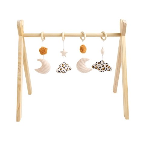 Drewniany Stojak Edukacyjny Leopard, Sauthon