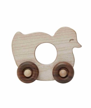 Wooden Story Drewniana Zabawka na Kółkach Kaczka