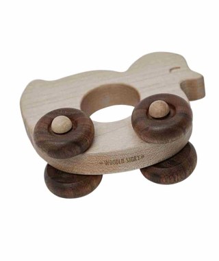 Wooden Story Drewniana Zabawka na Kółkach Kaczka