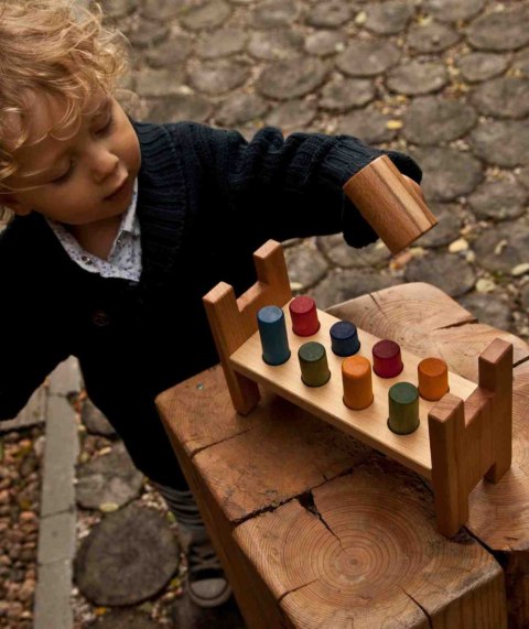 Wooden Story Przebijak Kolorowy