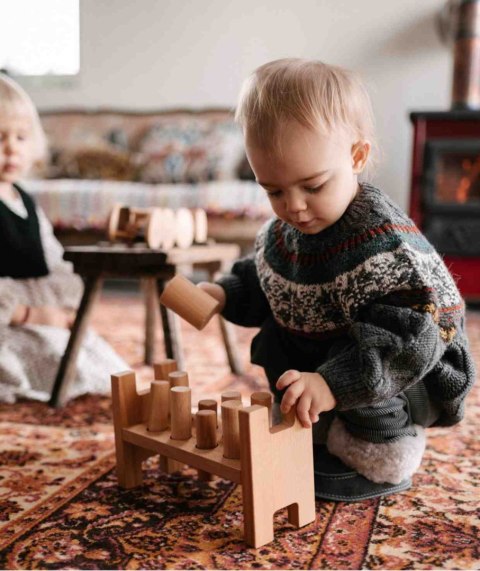 Wooden Story Przebijak Naturalny Przybijanka