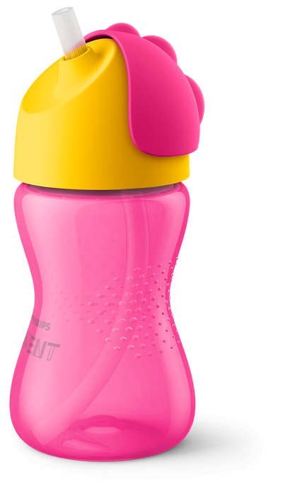 AVENT SCF798/02 Kubek ze słomką 300 ml girl