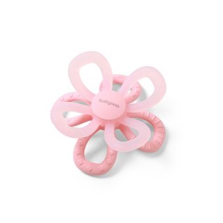 Gryzak silikonowy Flower różowy Babyono