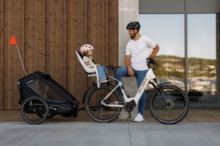 Hamax - przyczepka rowerowa Outback Next, black