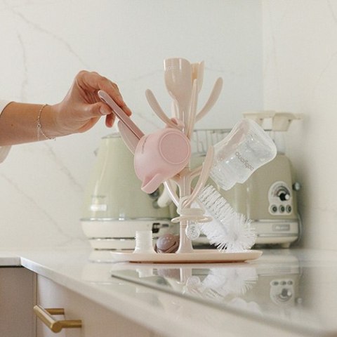 Suszarka do butelek i smoczków Babyono Tulip beżowa