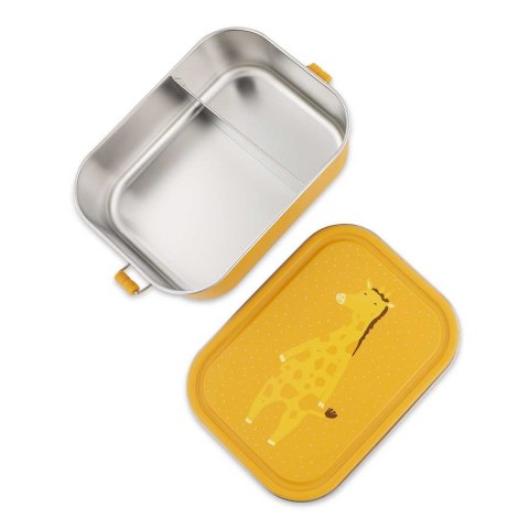 Duży stalowy lunch box - Żyrafa Trixie Baby
