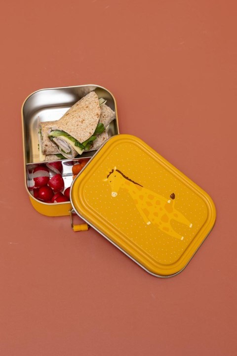 Duży stalowy lunch box - Żyrafa Trixie Baby