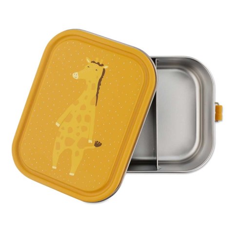 Duży stalowy lunch box - Żyrafa Trixie Baby