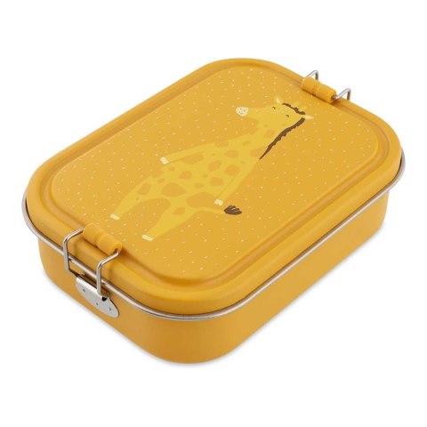 Duży stalowy lunch box - Żyrafa Trixie Baby