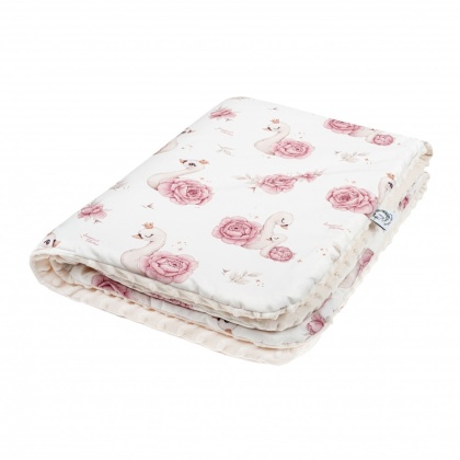 Kocyk Przedszkolaka Light bawełna minky 100x150 Royal Baby