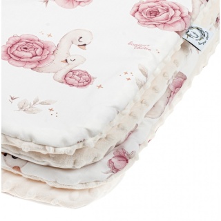 Kocyk Przedszkolaka Light bawełna minky 100x150 Royal Baby