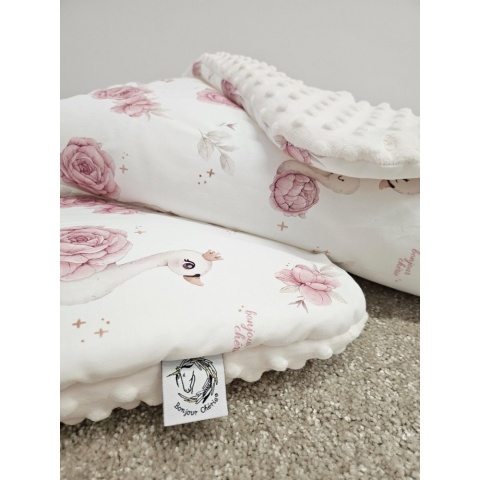 Kocyk Przedszkolaka Light bawełna minky 100x150 Royal Baby
