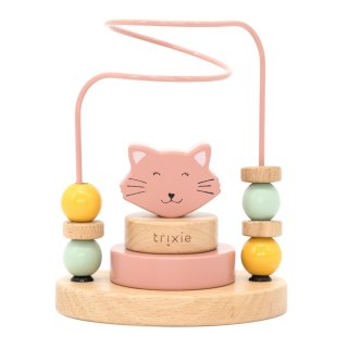 Labirynt z drewnianymi koralikami - Kot Trixie Baby