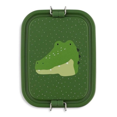 Mały stalowy lunch box - Aligator Trixie Baby