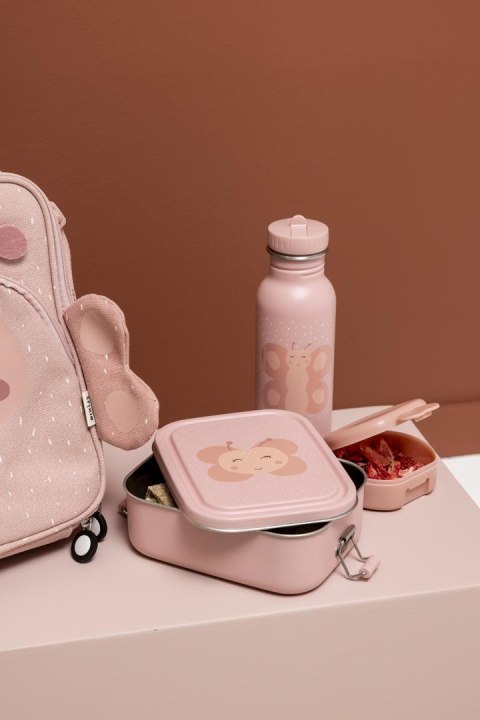 Mały stalowy lunch box - Motyl Trixie Baby