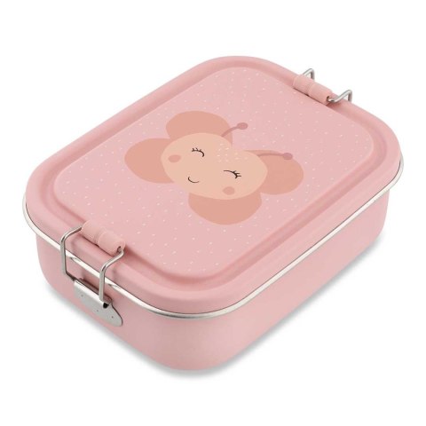Mały stalowy lunch box - Motyl Trixie Baby