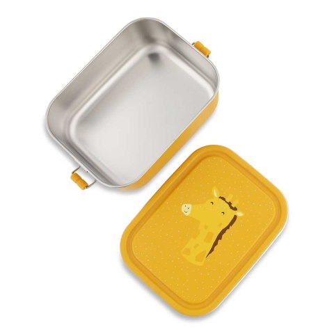 Mały stalowy lunch box - Żyrafa Trixie Baby